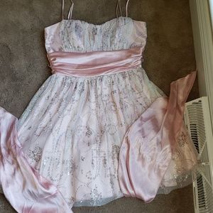 Pink homecoming dress